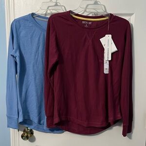 *Bundle Deal* 2 Performance Thermal Long-Sleeve Tops (M)